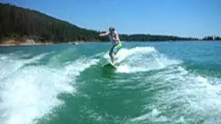 Surinf Behind the Boat Bass Lake, CA