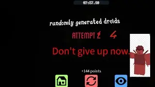 Randomly generated droids darkness run attempt 4 as brawler 