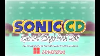 Sonic CD special stage pad test