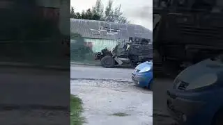Kursk: M88A2 Hercules AEV towing a damaged Maxxpro MRAP! They lived!