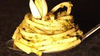 Spaghetti mit Pistazienpesto, ein richtig leckeres Pastagericht