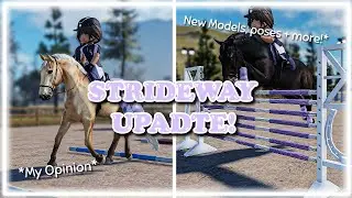 THE NEW STRIDEWAY UPDATE! ||*NEW HORSE MODELS*