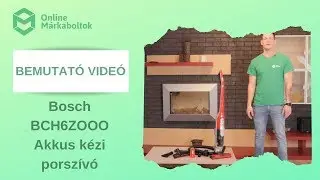 Szőrmentes&iacute;tő akkus k&eacute;zi csodafegyver - Bosch BCH6ZOOO Akkus k&eacute;zi porsz&iacute;v&oacute; vide&oacute;