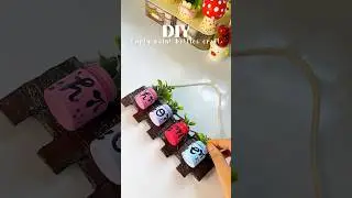 Diy Wall Hanging Mini Planter Craft#shorts #diyart #diycrafts #reuse #artshorts #shortviral #shorts