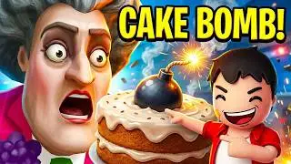 Scary Teacher Birthday Gone Wrong | Epic Fun Prank's On Miss T Sneak Squad: Partners in Prank