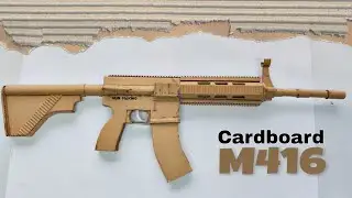 How To Make M416 With Cardboard | Very Easy To Make