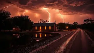 The Anti-Insomnia Soundscape: Deep Rain and Rumbling Thunder