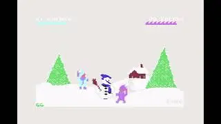 COMMODORE 64 += SNOWBALLS =+ NEW GAME 2024