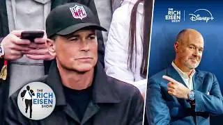 Rob Lowe Proves He Is Literally a Man of His Word!!! | The Rich Eisen Show