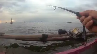 First Boat Casting 2024..Harvest Threadfin Salmon..#mystressreliever #okumafishing #ulfishing