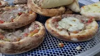 Pizzas deliciosas no curso de 6 e 7 de Janeiro 2026. Alunos muito felizes!! #cursopizza