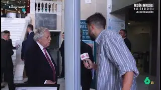 Miguel Ángel Aguilar intenta colar a Isma Juárez en un acto con los reyes - El Intermedio