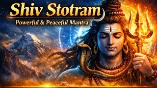 Shiv Stotram with Lyrics | Peaceful Shiva Mantra Meditation