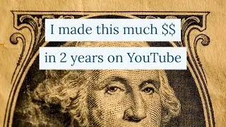 Lifetime YouTube Ad Revenue on my 10k sub channel