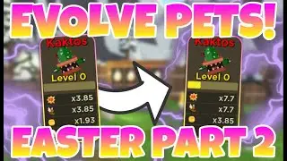 *NEW* UPDATE IN GIANT SIMULATOR (EVOLVE PETS) NEW CODES AND MORE! - Roblox Giant Simulator