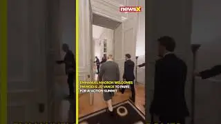 #watch: Modi In France: Emmanuel Macron Welcomes PM Modi, JD Vance & Global Leaders | NewsX