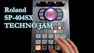 Techno jam 🎧 Roland SP-404SX | BPM=130 ✨🎵