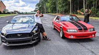 @SAVAGE SPEED TV THOUGHT HIS FOXBODY HAD ENOUGH FOR MY MUSTANG GT!!! HE WAS SADLY MISTAKEN!!