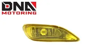 DNA Motoring 02-04 Toyota Camry Solara Corolla Amber Fog Lights