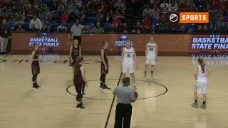 2019 Basketball State Finals: 2A Girls - Riverside vs. Melbourne