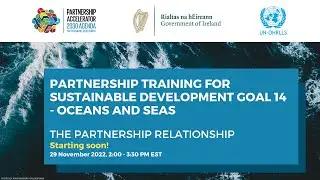 Ocean Partnerships Training - session 2