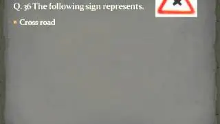 Driving Licence Test Questions and Answers part 4