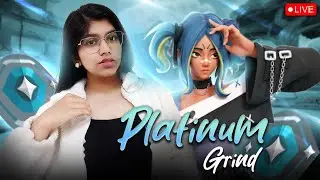 [ LIVE ] Morning Platinum Grind..GGWP🫣🐾 #valorant #valrantindia  #gamergirl