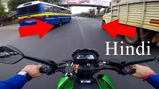 Emergency Braking Motorcycle in Hindi | Praks Bikers Guide