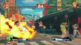 [Super Street Fighter 4] Adon vs Ken