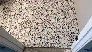 Fun tile job in Redding ca!