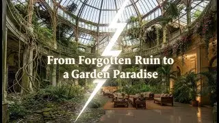 From Forgotten Ruin to a Garden Paradise 🌿✨| #restoration  #architecture  #design