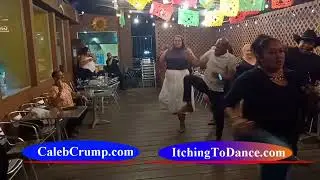 Itching To Dance&reg; Caleb Crump Friends- The Cleveland Shuffle Line Dance Mariscos La Playa 09-20-2025