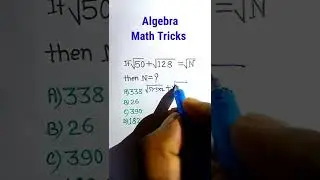 Square Root Math Tricks| Algebra Shortcuts Tricks| Algebra Solution| #shorts