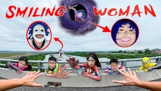 SPIDERMAN PARKOUR Vs SMILING WOMAN | Teammates Gone in One Chase (Horror Story Short) Epic POV