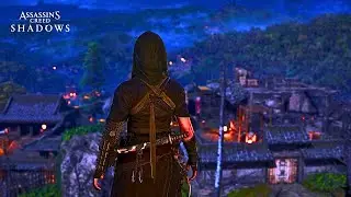 Assassin's Creed Shadows Stealth Gameplay | Shinobi Night Stealth and Fort Infiltration
