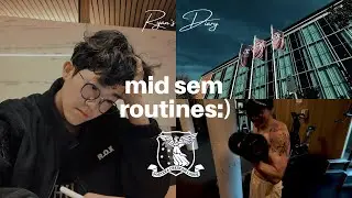 Daily Routine: Midsems edition