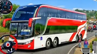 New Offroad Bus Simulator 2026 - Indian Bus Driving 3D - Bus Game Andriod Gameplay