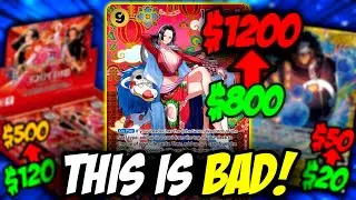 Кинокомпания One Piece TCG приближается к опасной критической точке!