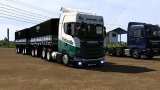 ETS2 MAPA RBR  VIAGEM RAPIDA COM SCANIA SUPER NO  BOIADEIRO E BARRA LIMPA CHAMAAA