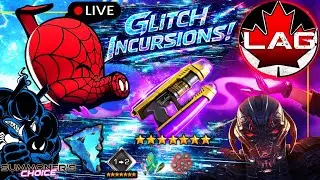 🔴 GLITCH INCURSIONS!! Stellar Forge Star Lord Final Piece 1/2! Main & FTP Account? - LIVE MCOC