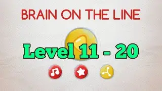 Brain On The Line Level 11 - 20 Walkthrough. Brain Line. Brain On Line.