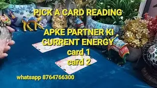 🧿Apke partner ki current energy 🧿Pick a card reading in hindi🧿card 1,card,2🧿Timeless. 