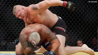 Brock Lesnar vs Mark Hunt UFC 200 Slow Motion Highlights!