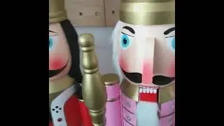 Wooden Life Size Christmas Nutcracker