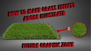 How to make GRASS Texture Effect in Adobe illustrator | Tips And Tricks