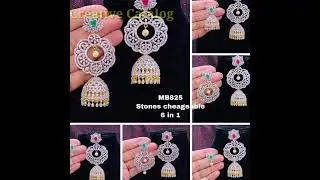 Latest CZ earrings collection | CZ earrings | Latest earrings collection