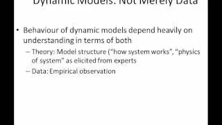 Comments on the Data and Dynamic Model Interface