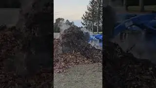 HOT compost pile!