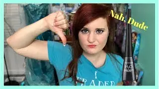 Обзор жидкой подводки для глаз Wet & Wild H2O Proof