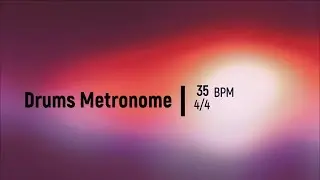 35 BPM Drums метроном 4/4